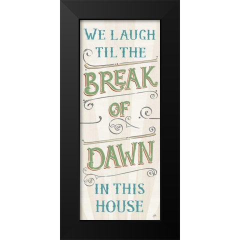 Morning Moment X Black Modern Wood Framed Art Print by Brissonnet, Daphne