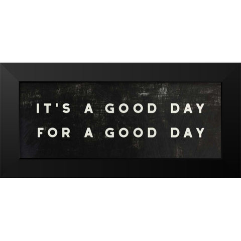 Lovely Home II Panel Black Modern Wood Framed Art Print by Wild Apple Portfolio