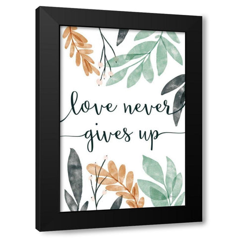 Sage Sayings III Black Modern Wood Framed Art Print with Double Matting by Thorns, Becky