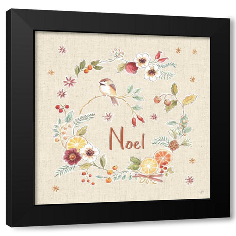 Winter Spice IV Black Modern Wood Framed Art Print with Double Matting by Brissonnet, Daphne