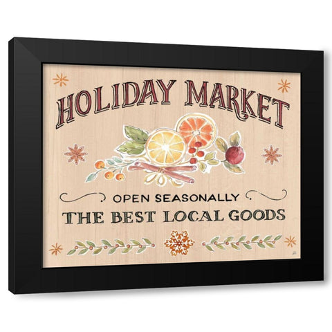 Winter Spice VI Black Modern Wood Framed Art Print with Double Matting by Brissonnet, Daphne