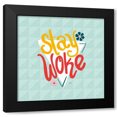 Growth II Black Modern Wood Framed Art Print by York, Leah