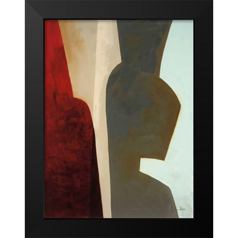 Canyon II Black Modern Wood Framed Art Print by Davies, Jane