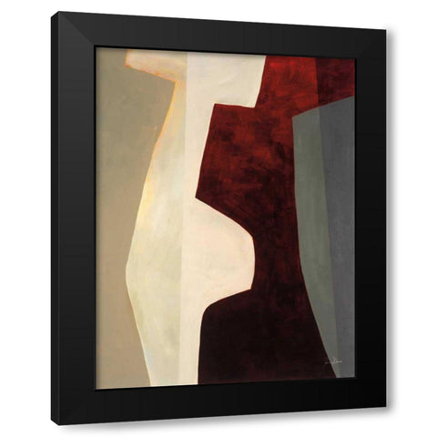 Canyon III Black Modern Wood Framed Art Print with Double Matting by Davies, Jane