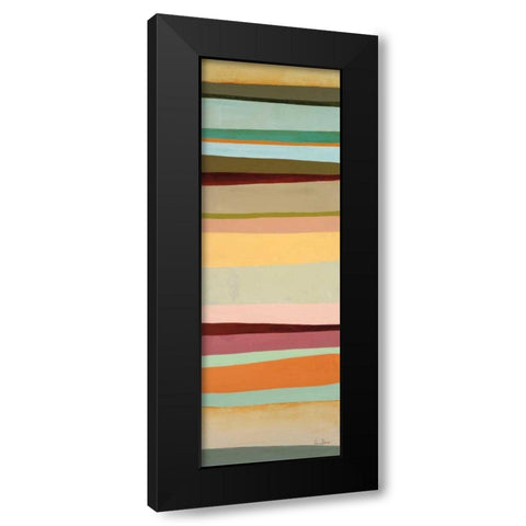Sonoran Stripes I Black Modern Wood Framed Art Print with Double Matting by Davies, Jane