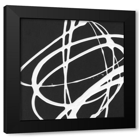 Tumbling Down IV Black Modern Wood Framed Art Print with Double Matting by Hershey, Moira