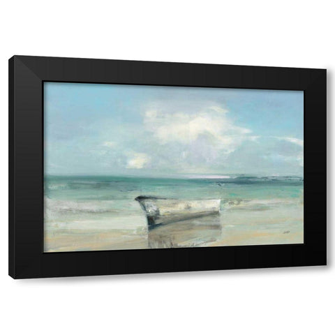 Ashore Black Modern Wood Framed Art Print by Purinton, Julia