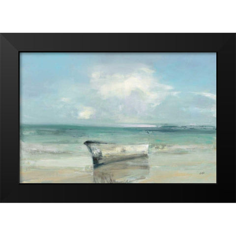 Ashore Black Modern Wood Framed Art Print by Purinton, Julia