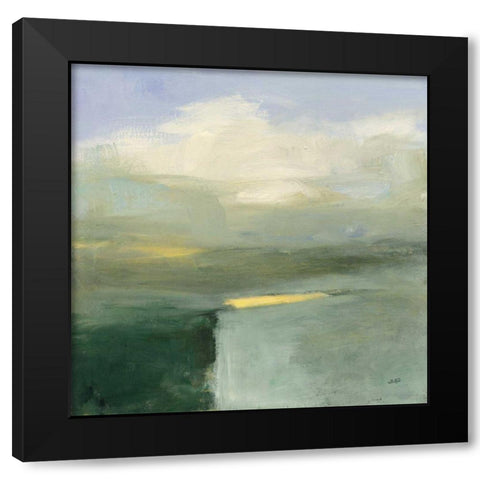 Light in the Valley Black Modern Wood Framed Art Print by Purinton, Julia