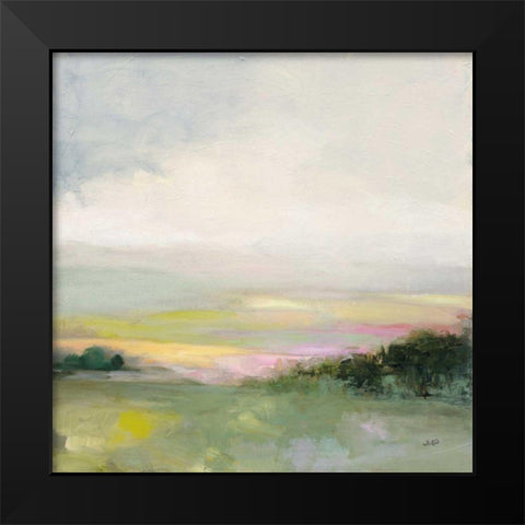 Glowing Valley Black Modern Wood Framed Art Print by Purinton, Julia