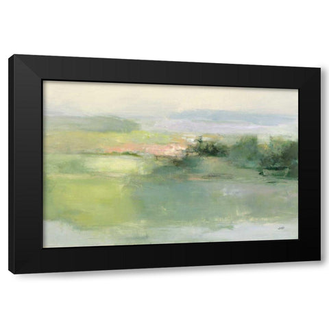 Gentle World Black Modern Wood Framed Art Print with Double Matting by Purinton, Julia