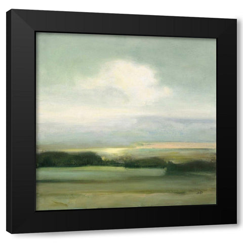 View from the Top Black Modern Wood Framed Art Print by Purinton, Julia
