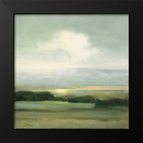 View from the Top Black Modern Wood Framed Art Print by Purinton, Julia