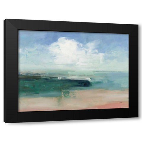 Big Clouds from the Shore Black Modern Wood Framed Art Print by Purinton, Julia