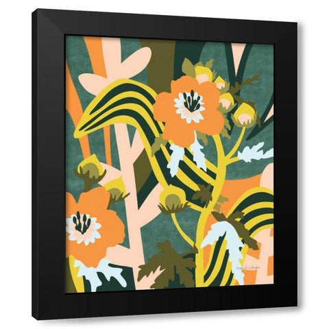Childhood Black Modern Wood Framed Art Print with Double Matting by Gallagher, Megan
