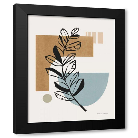Scandi Farmhouse I Black Modern Wood Framed Art Print with Double Matting by Gallagher, Megan