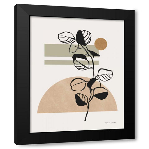 Scandi Farmhouse II Black Modern Wood Framed Art Print with Double Matting by Gallagher, Megan