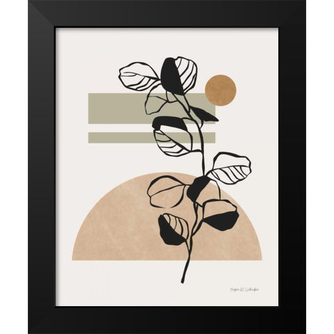 Scandi Farmhouse II Black Modern Wood Framed Art Print by Gallagher, Megan