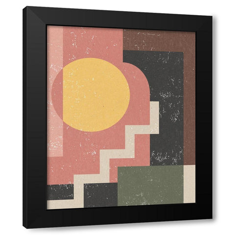 Good Life II Black Modern Wood Framed Art Print with Double Matting by Hershey, Moira