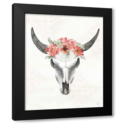 Sweet Southwest XV No Words Black Modern Wood Framed Art Print with Double Matting by June, Dina