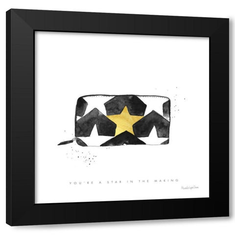 Glitz and Glam XI Black Modern Wood Framed Art Print with Double Matting by Charro, Mercedes Lopez