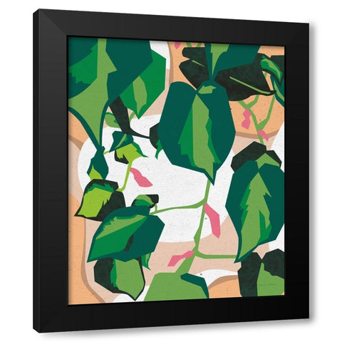 Green House II Black Modern Wood Framed Art Print with Double Matting by Gallagher, Megan