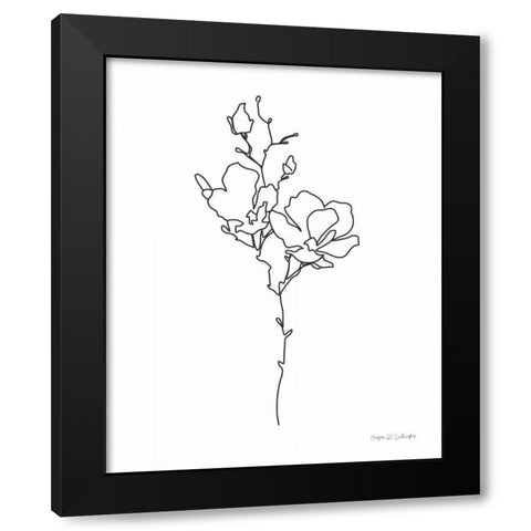 Potted Beauty III Black Modern Wood Framed Art Print with Double Matting by Gallagher, Megan