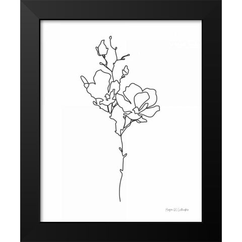 Potted Beauty III Black Modern Wood Framed Art Print by Gallagher, Megan