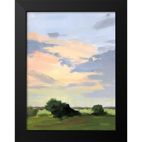 Skylight II v2 Black Modern Wood Framed Art Print by Munger, Pamela