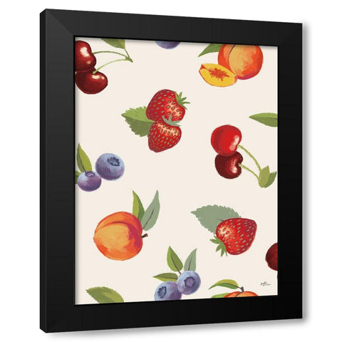 Sweet Life Step 05 Black Modern Wood Framed Art Print by Penner, Janelle