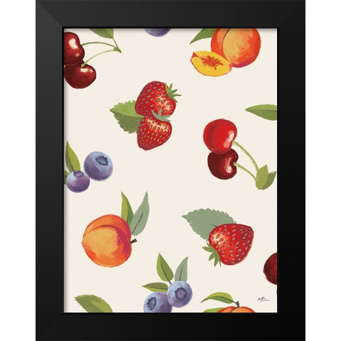 Sweet Life Step 05 Black Modern Wood Framed Art Print by Penner, Janelle
