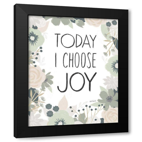 Happy Thoughts II Black Modern Wood Framed Art Print with Double Matting by Tavoletti, Anne