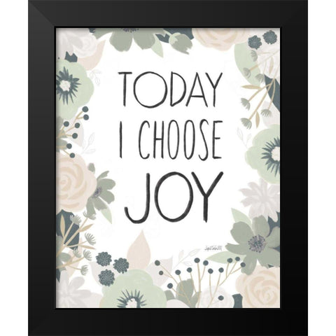 Happy Thoughts II Black Modern Wood Framed Art Print by Tavoletti, Anne