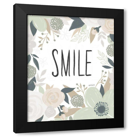 Happy Thoughts III Black Modern Wood Framed Art Print with Double Matting by Tavoletti, Anne
