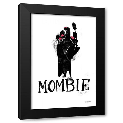 Sophisticated Spooky XI Black Modern Wood Framed Art Print by Thorns, Becky