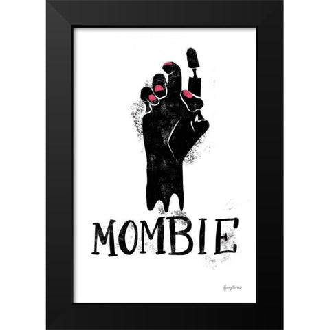 Sophisticated Spooky XI Black Modern Wood Framed Art Print by Thorns, Becky