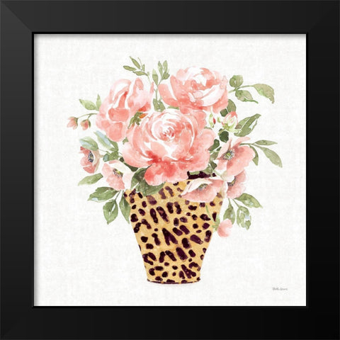 Luxe Bouquet I Black Modern Wood Framed Art Print by Grove, Beth
