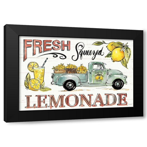 Lemonade Stand I Black Modern Wood Framed Art Print with Double Matting by Tavoletti, Anne