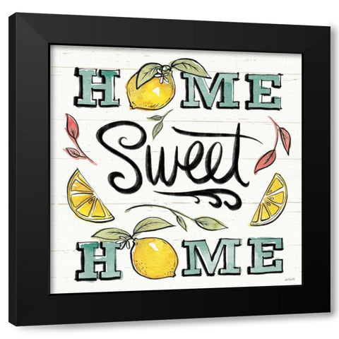 Lemonade Stand III Black Modern Wood Framed Art Print by Tavoletti, Anne