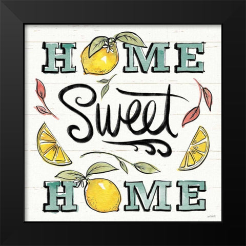 Lemonade Stand III Black Modern Wood Framed Art Print by Tavoletti, Anne