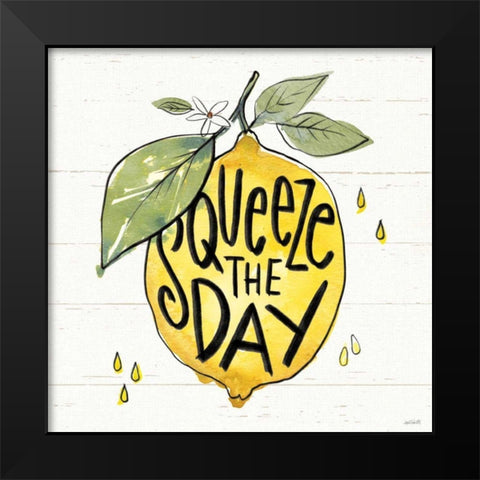 Lemonade Stand VI Black Modern Wood Framed Art Print by Tavoletti, Anne