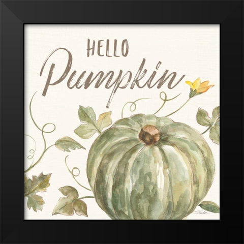 Happy Harvest VII Black Modern Wood Framed Art Print by Vassileva, Silvia