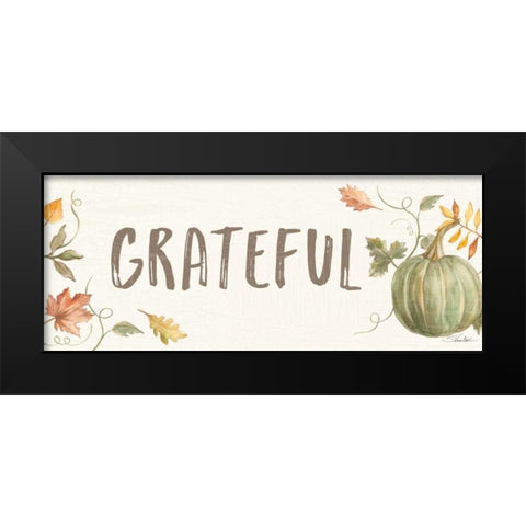 Happy Harvest IX Black Modern Wood Framed Art Print by Vassileva, Silvia