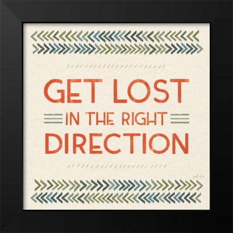 Born to Roam VI Black Modern Wood Framed Art Print by Penner, Janelle