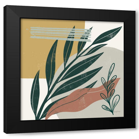 Mid Century Modern IV Light Black Modern Wood Framed Art Print with Double Matting by Thorns, Becky