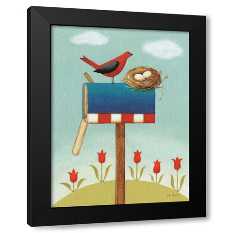 My Home IV Black Modern Wood Framed Art Print with Double Matting by Audit, Lisa