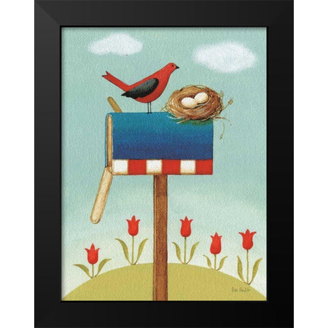 My Home IV Black Modern Wood Framed Art Print by Audit, Lisa