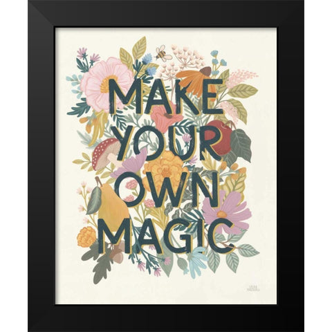 September Sweetness IV Black Modern Wood Framed Art Print by Marshall, Laura