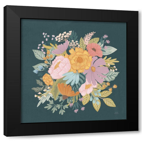September Sweetness VI Black Modern Wood Framed Art Print by Marshall, Laura