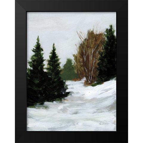Winter on Grand Mesa Black Modern Wood Framed Art Print by Munger, Pamela